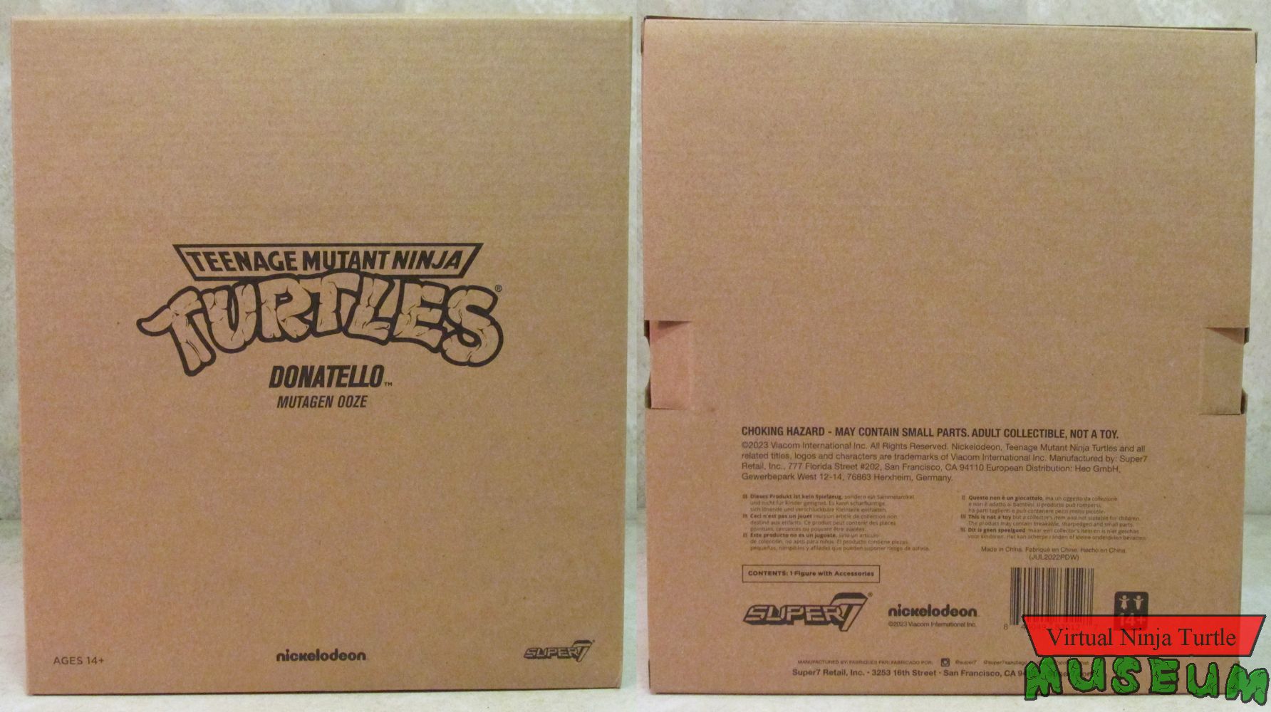 Shipper Box front and back