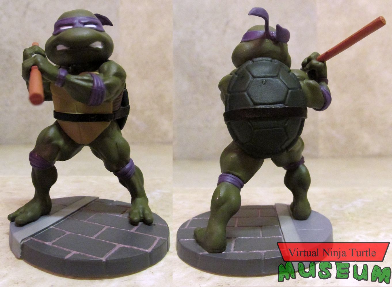 Donatello front and rear
