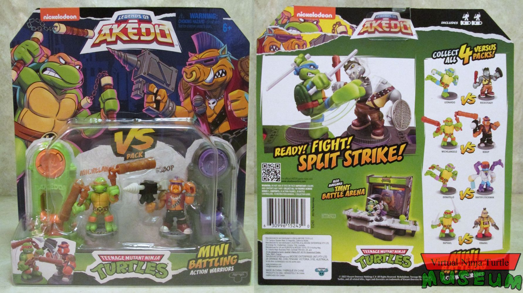 package front and back