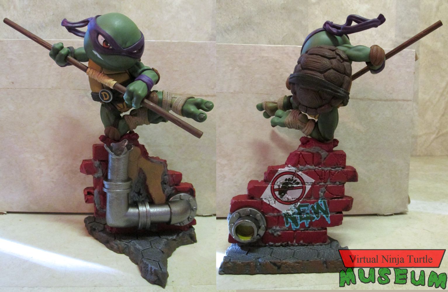 Mini Co Donatello front and back