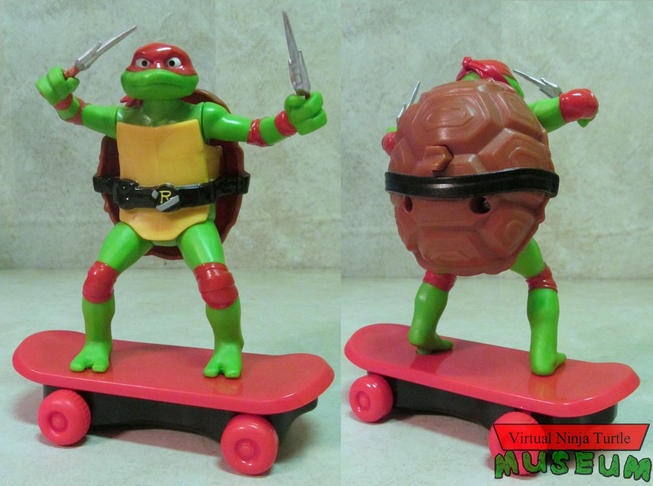 Sewer Shredder Raphael front and back