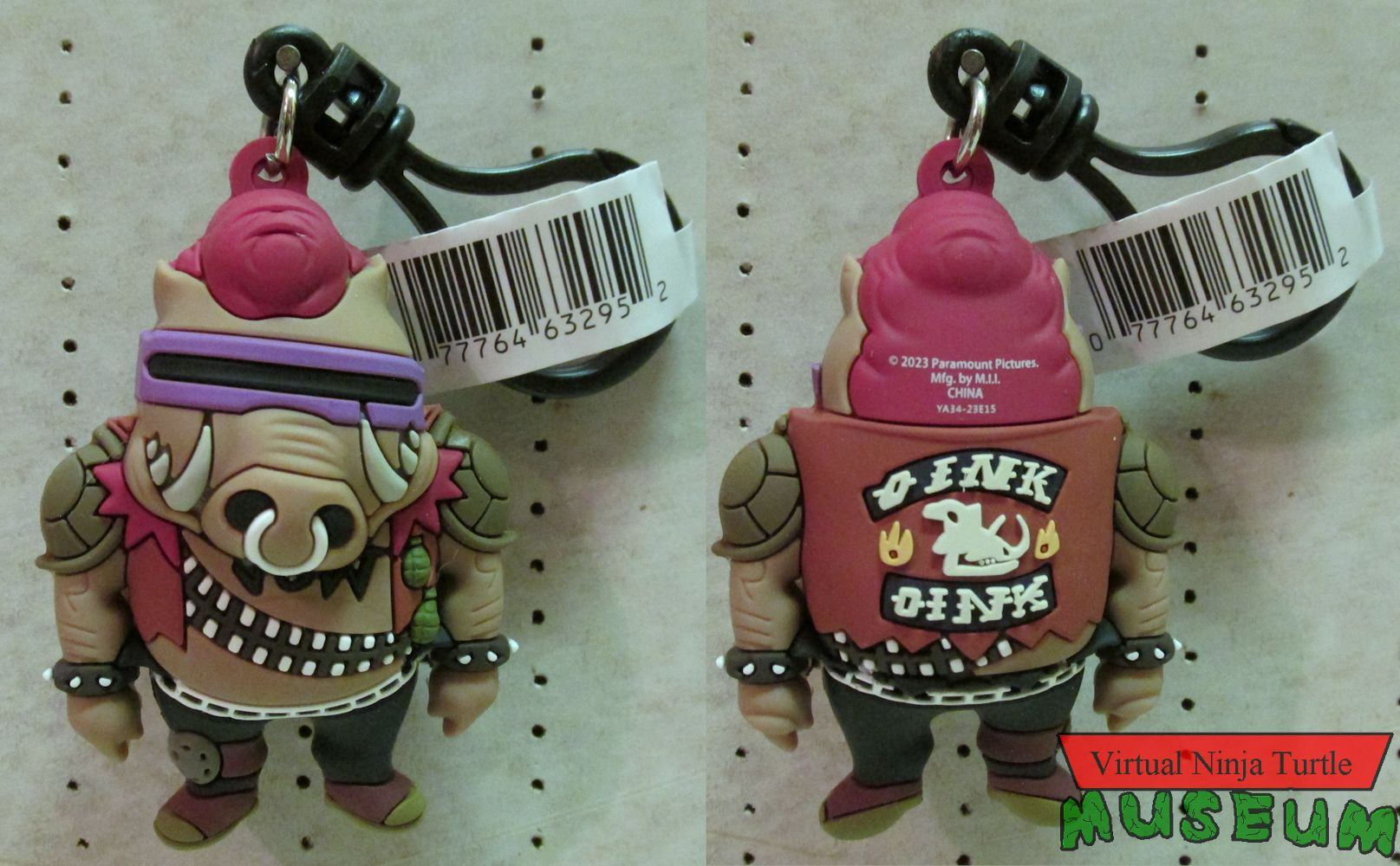 Bebop Bag Clip front and back