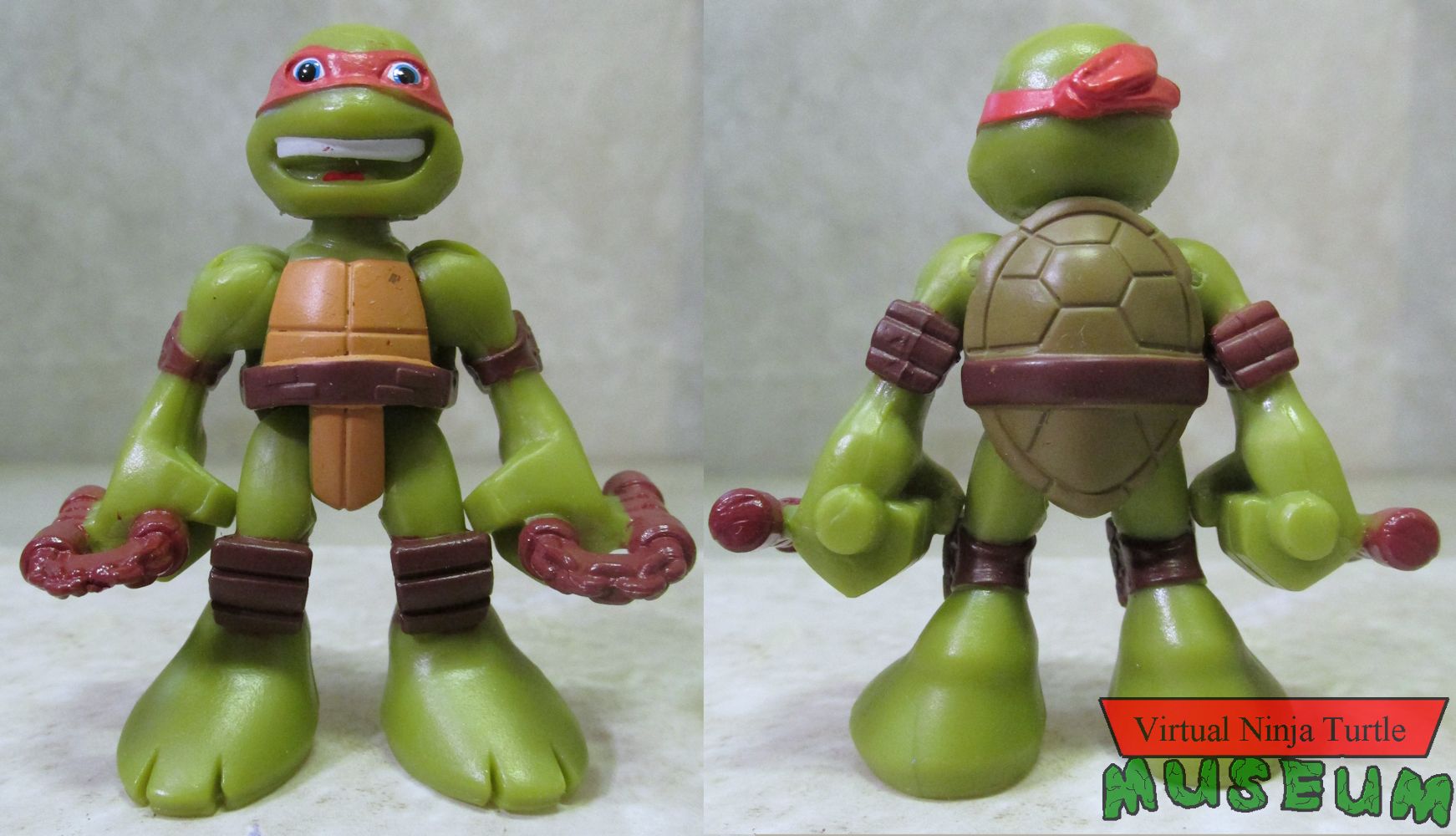 Michelangelo front and back