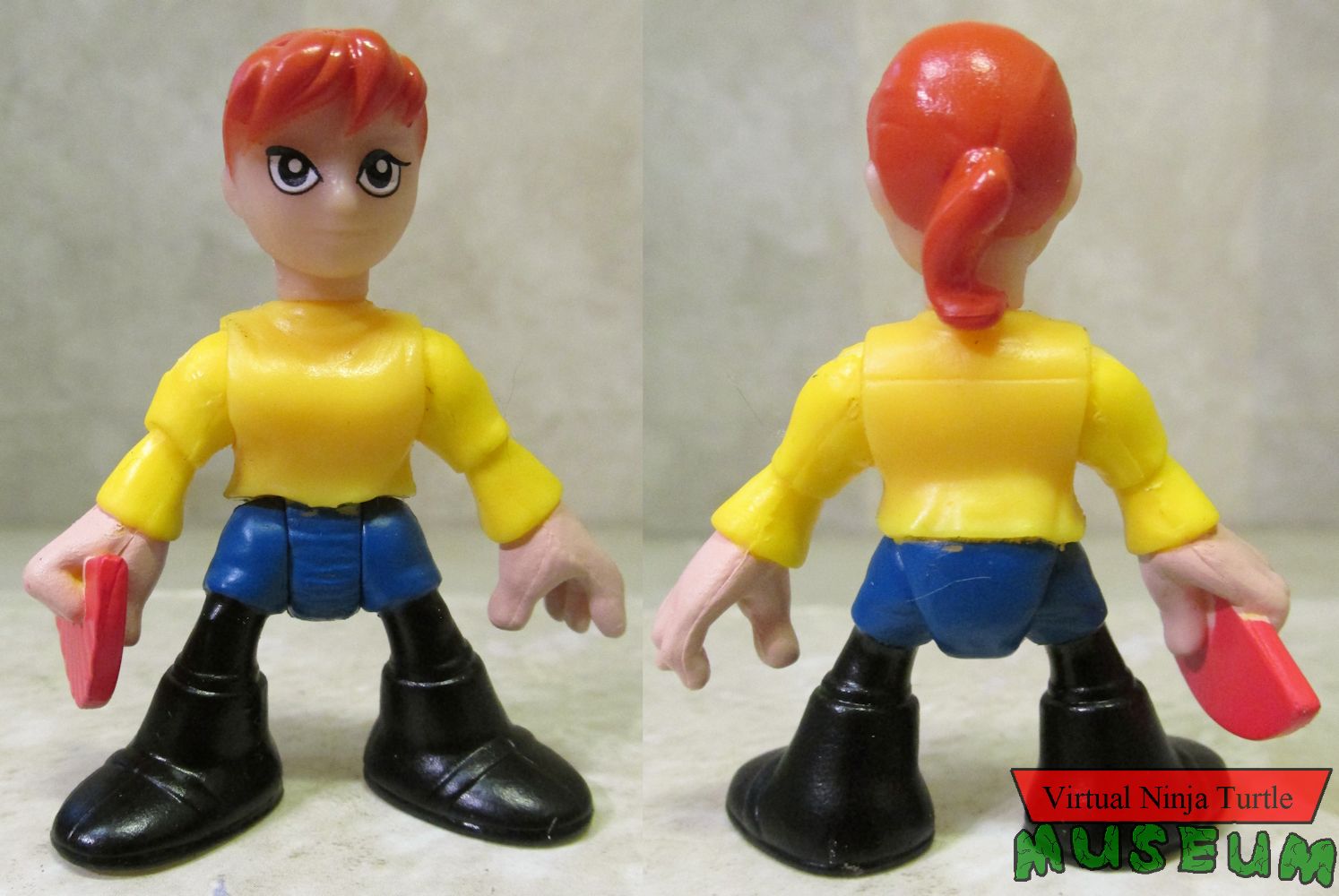 April O'Neil front and back