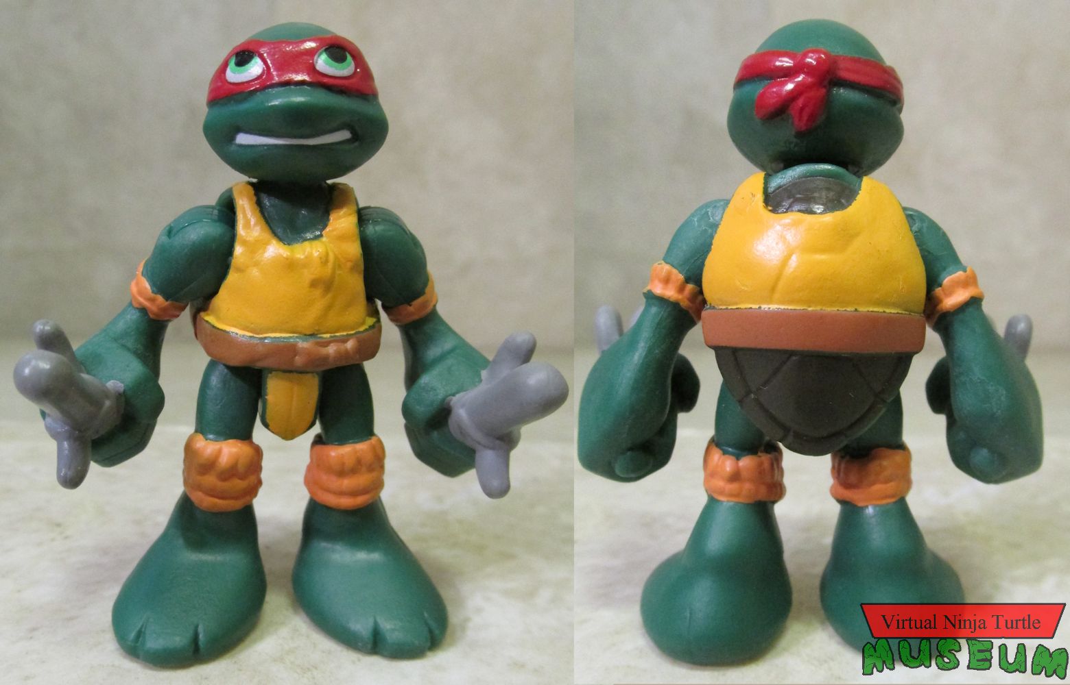 Paleo Patrol Raph front and back