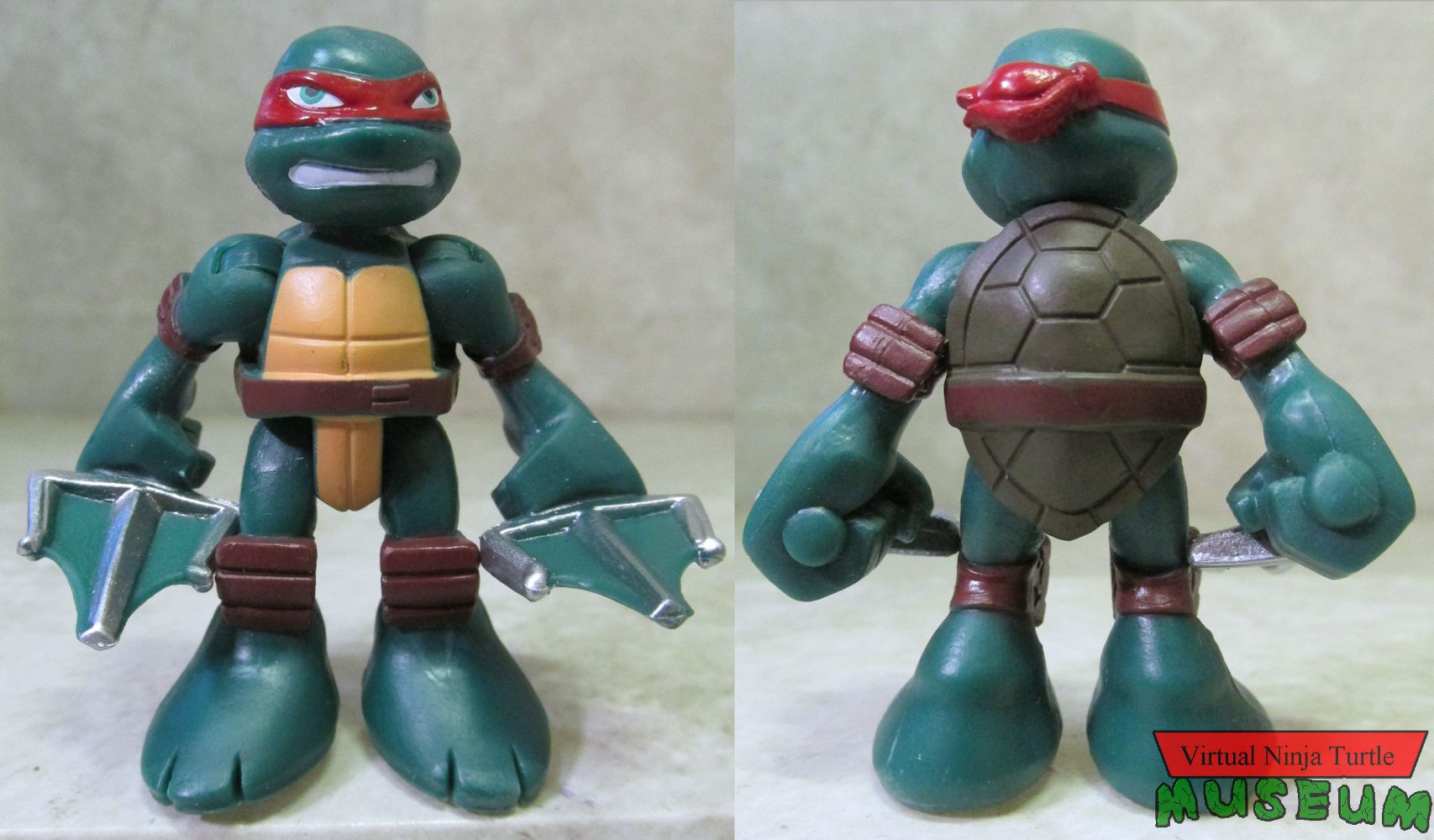 Raphael front and back