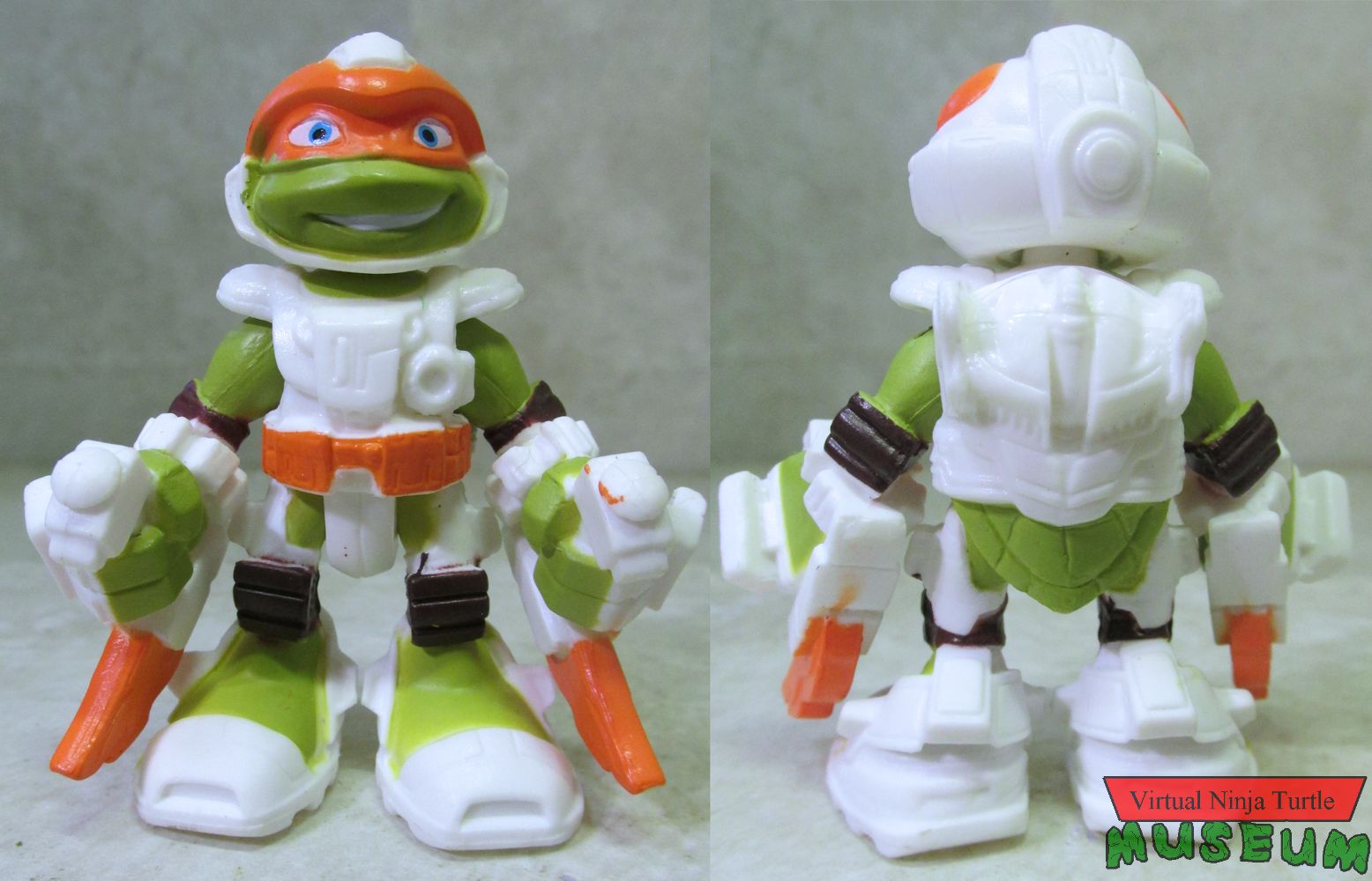 Dimension X Michelangelo front and back