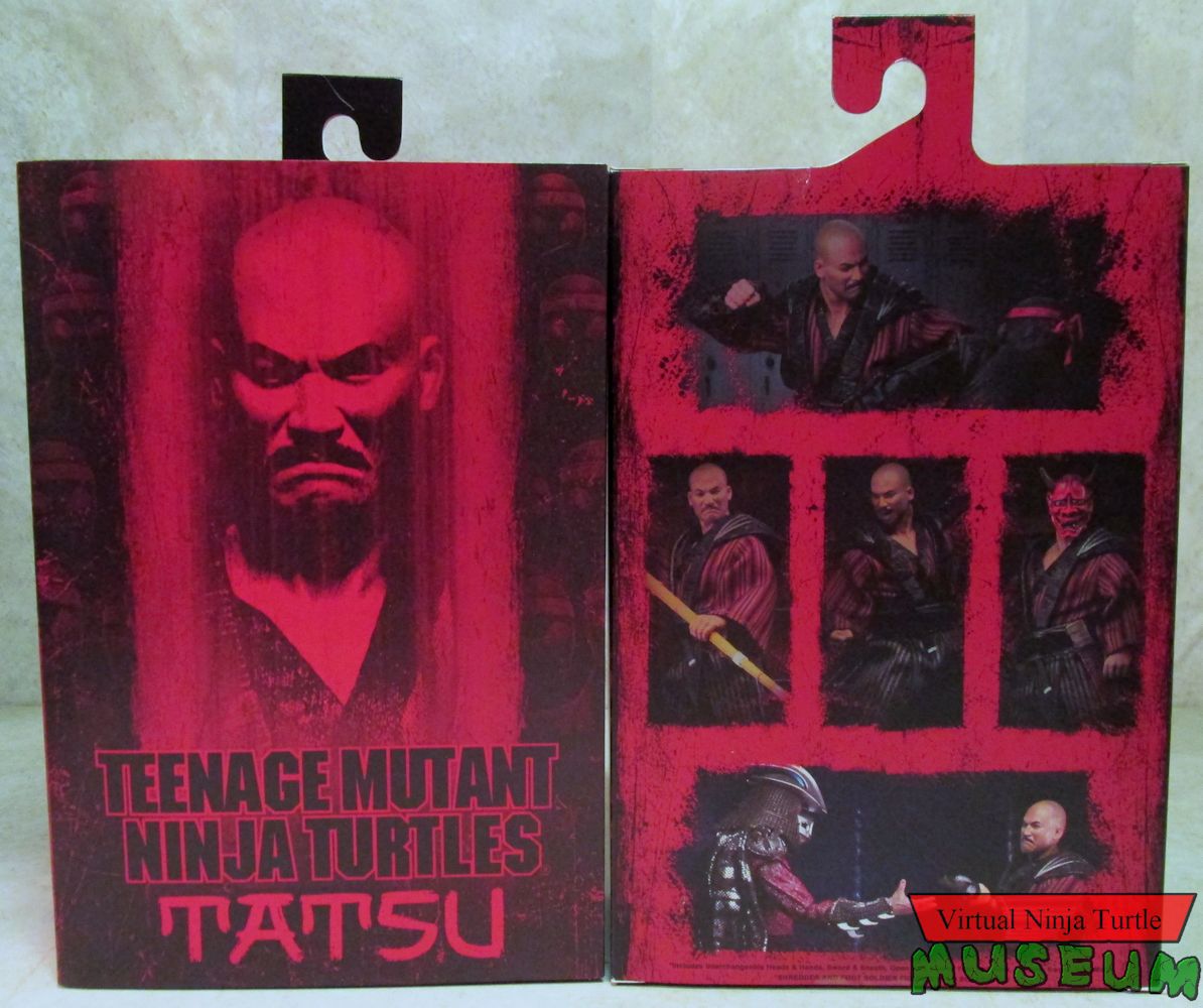 box front and back