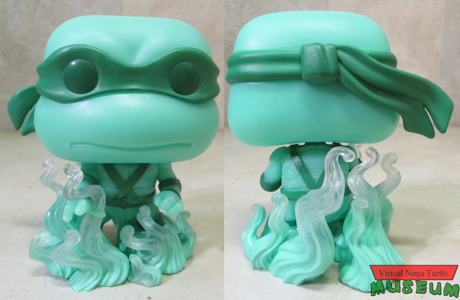 Leonardo front and back