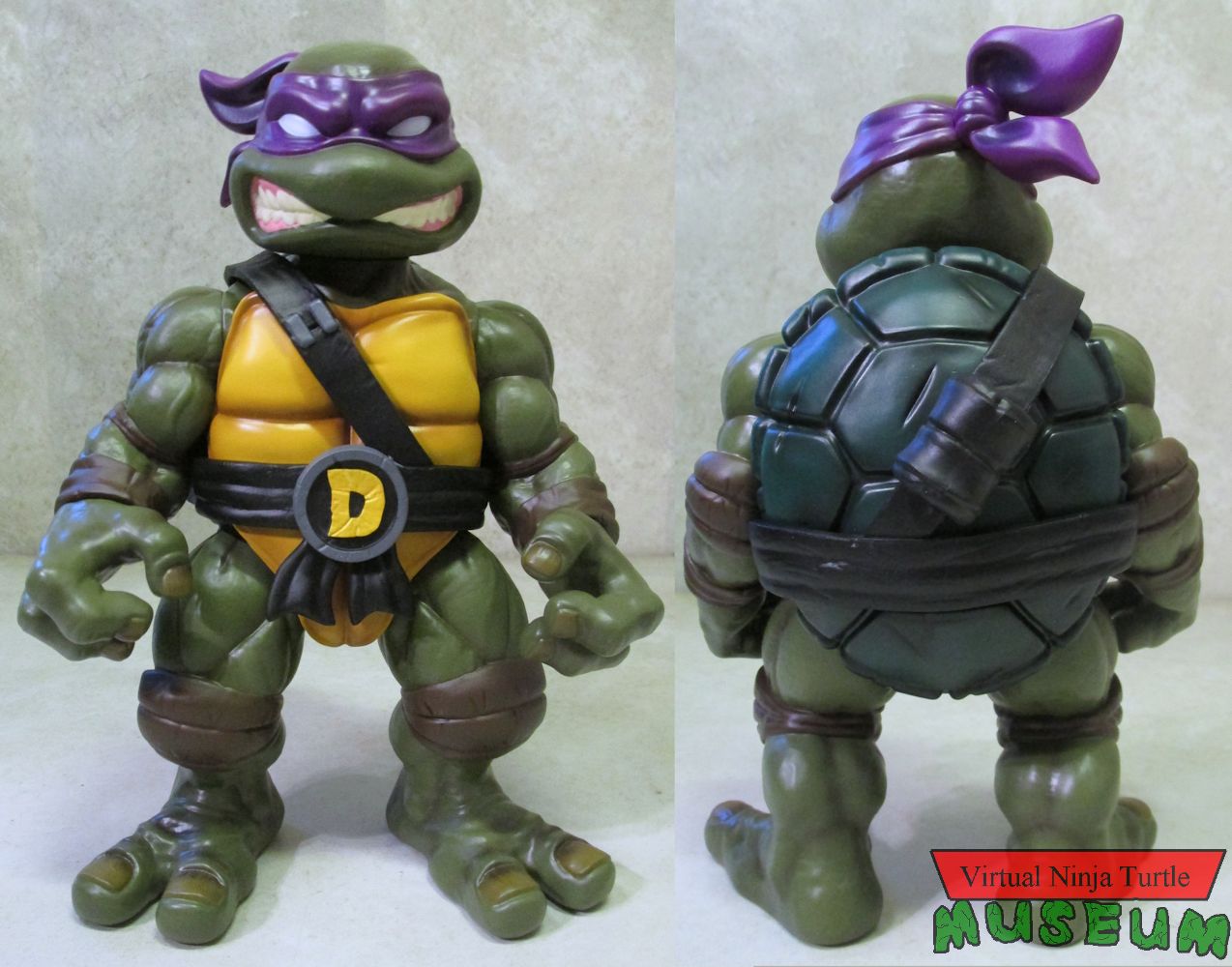 Donatello front and back