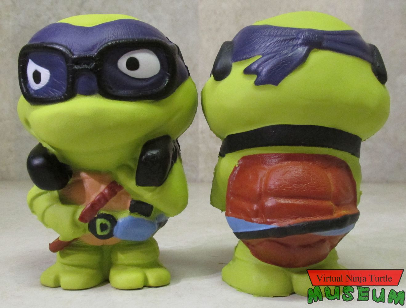 Donatello front and rear views