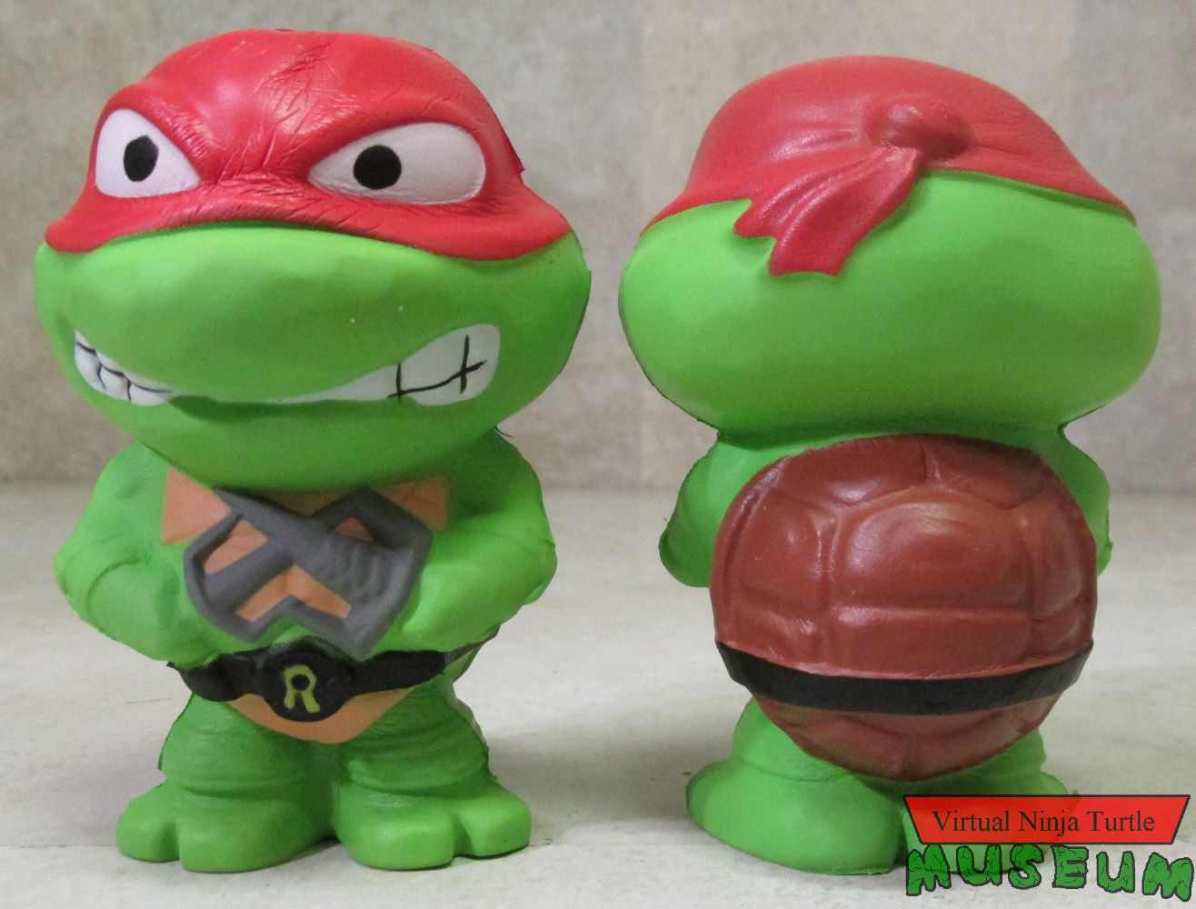 Raphael front and rear views