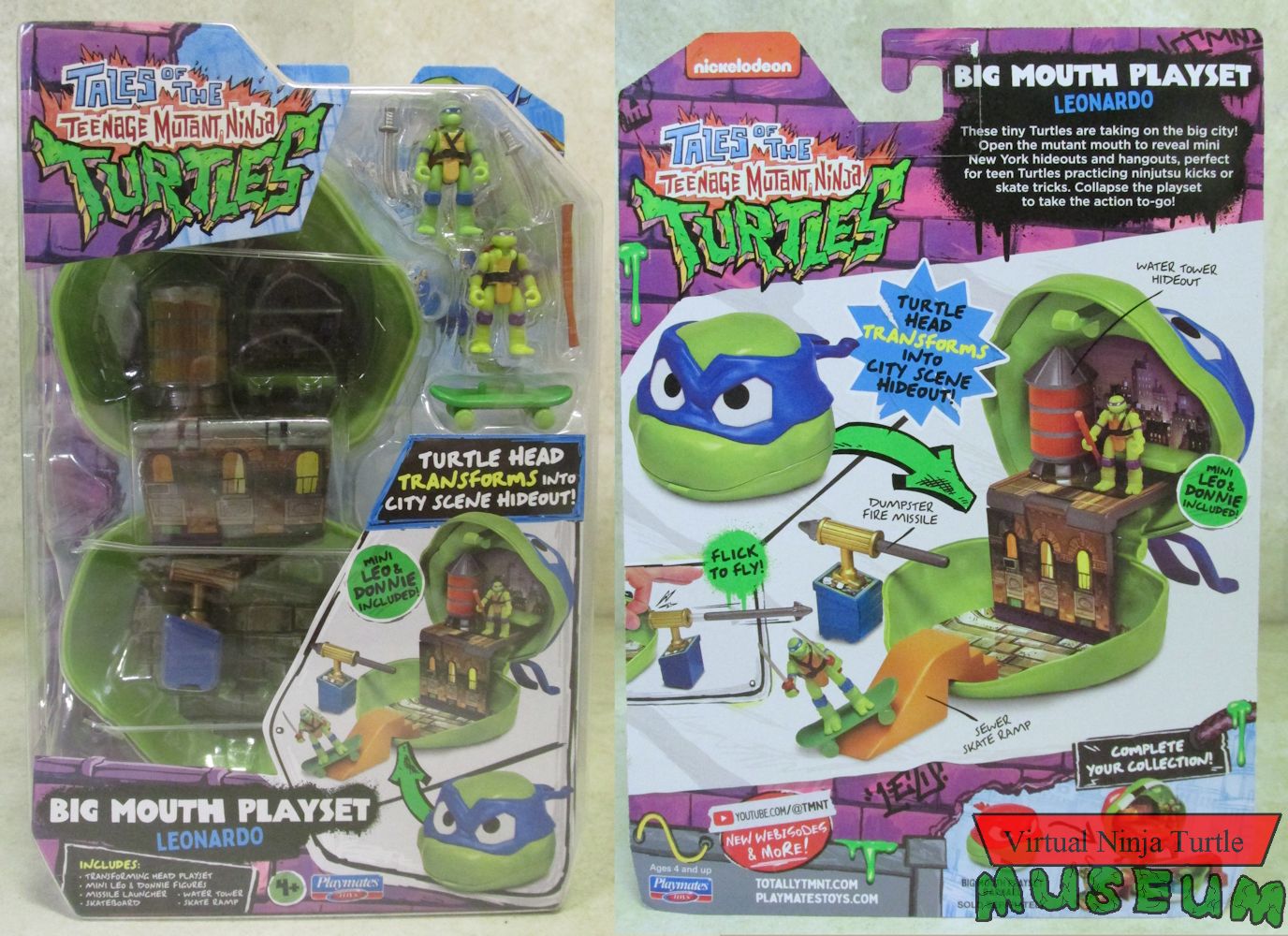package front and rear