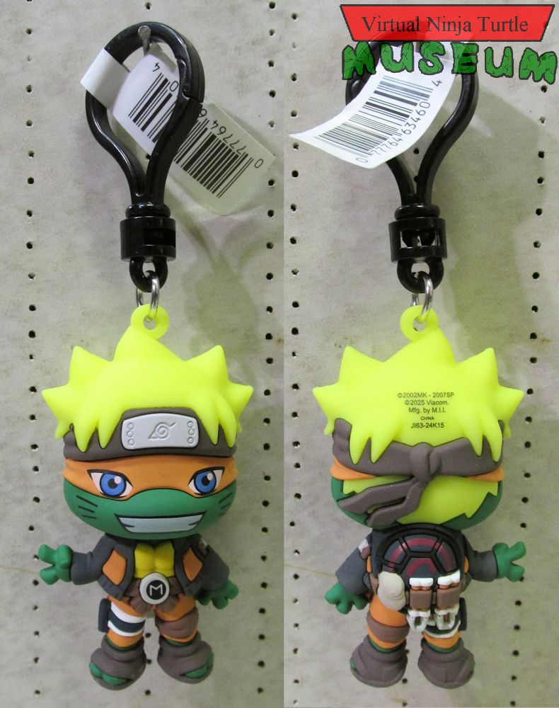 Mikey x Naruto Bag Clip front and back