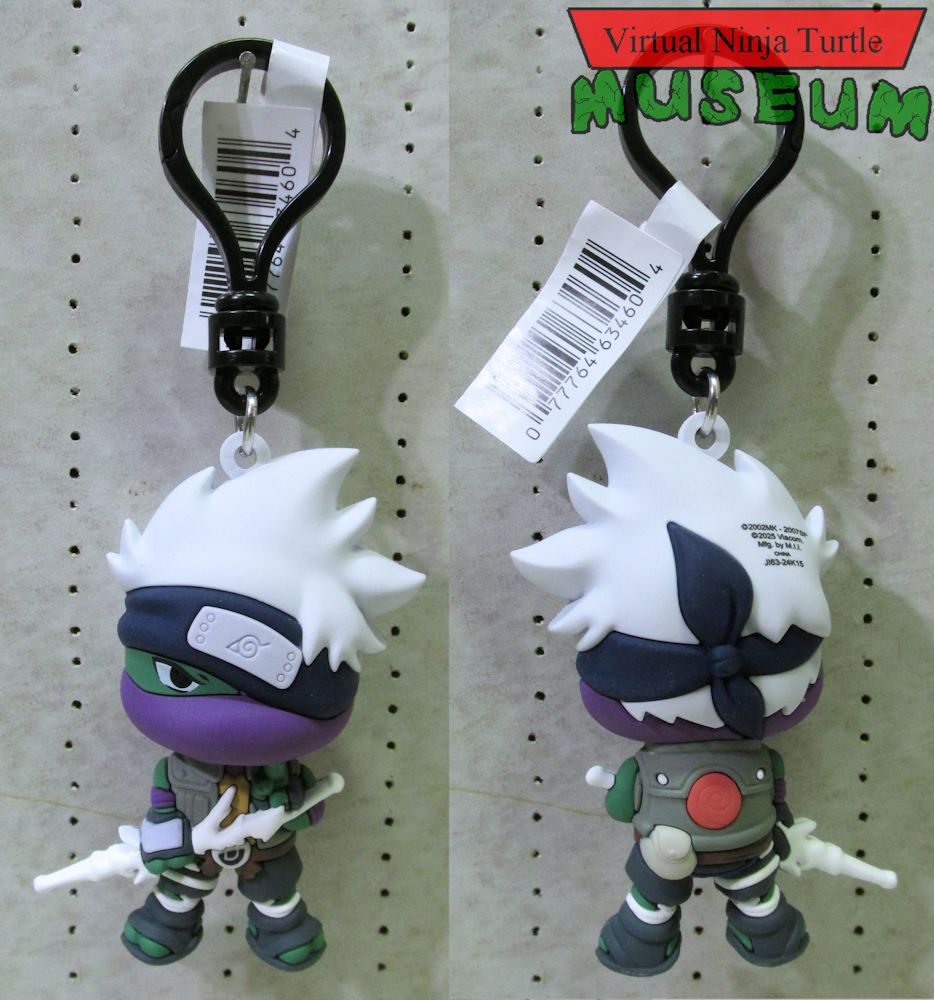 Donnie x Kakashi Bag Clip front and back