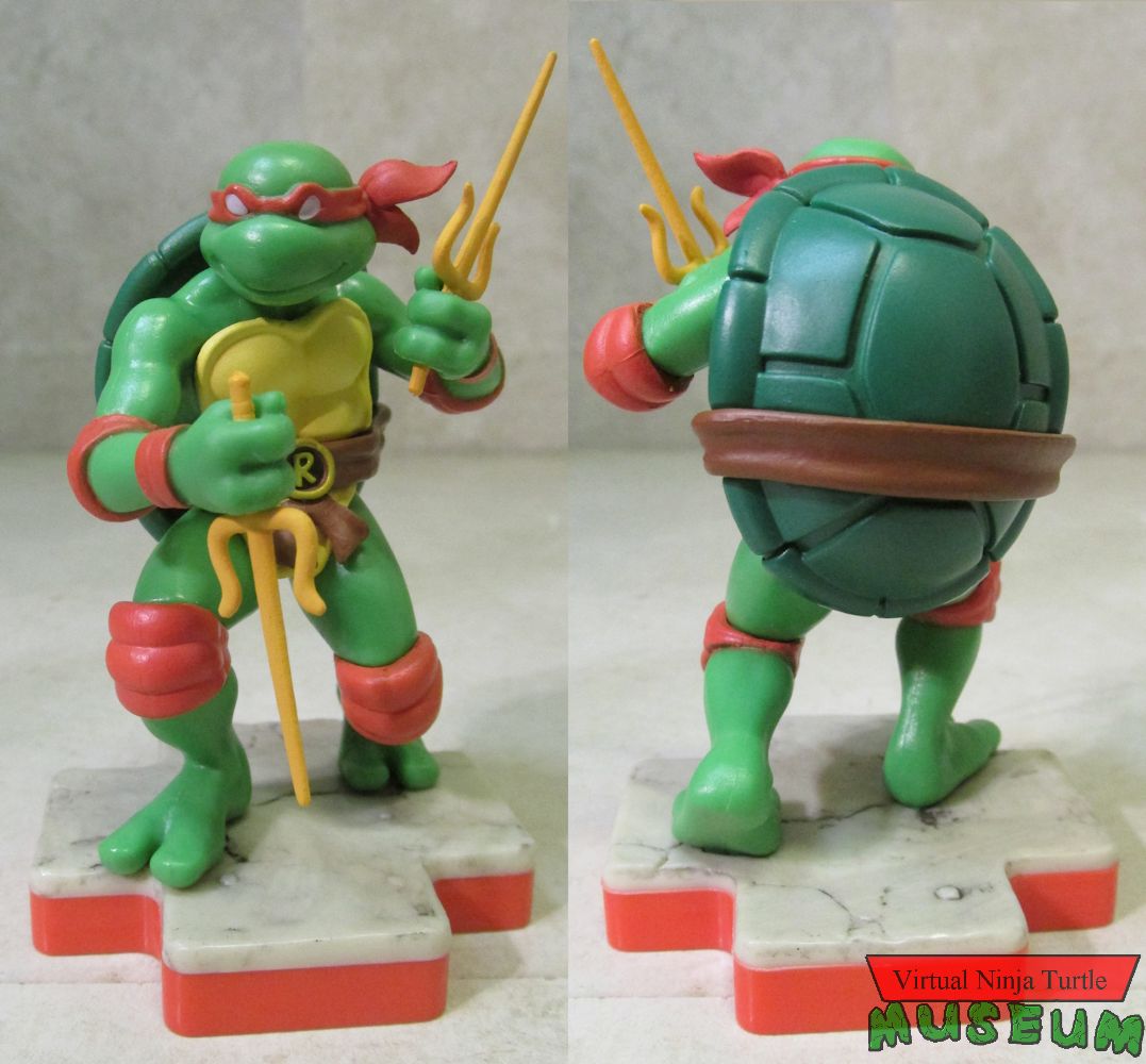 Raphael figurine Front and Back