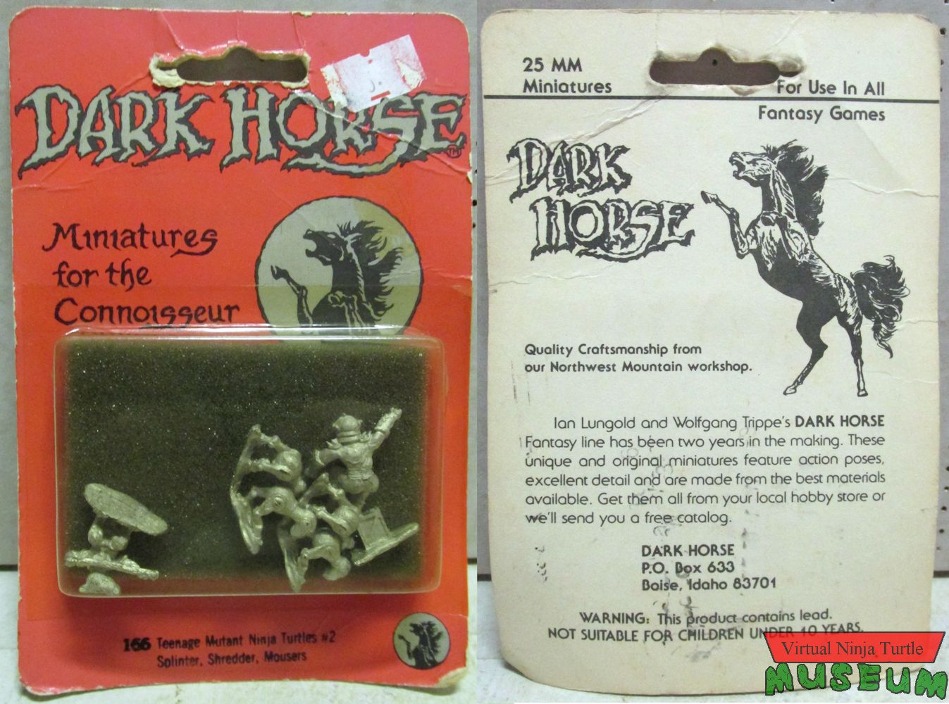 Dark Horse Card front and back