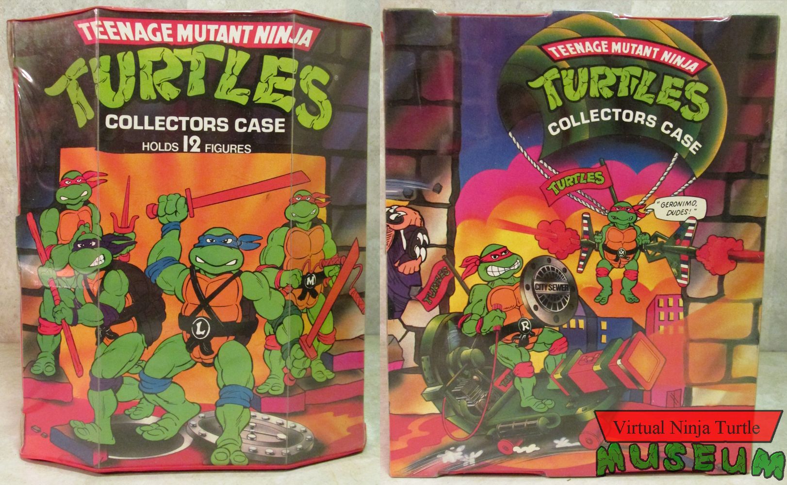 collector case front and back