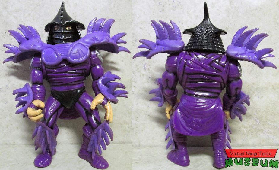 Purple Armor Super Shredder front and back