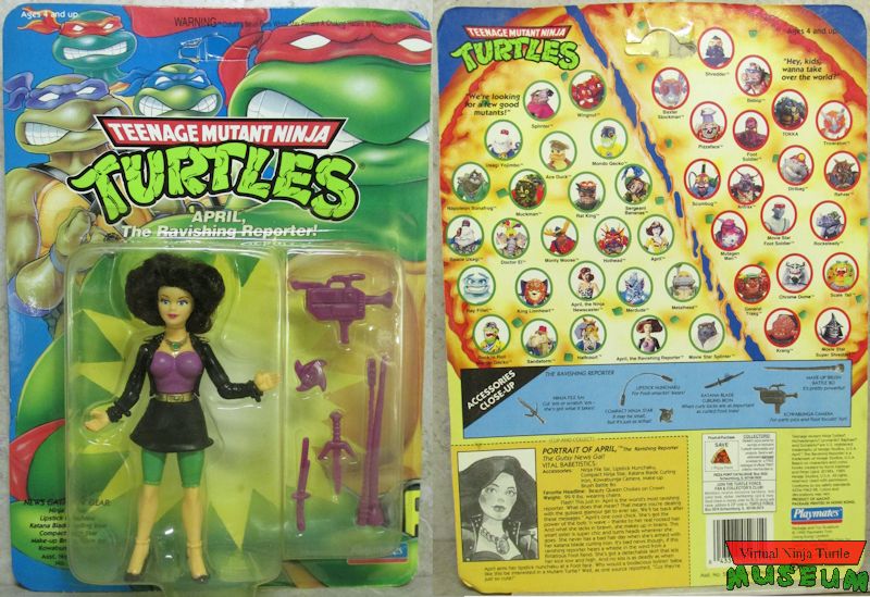 Turtle Profile card front and back