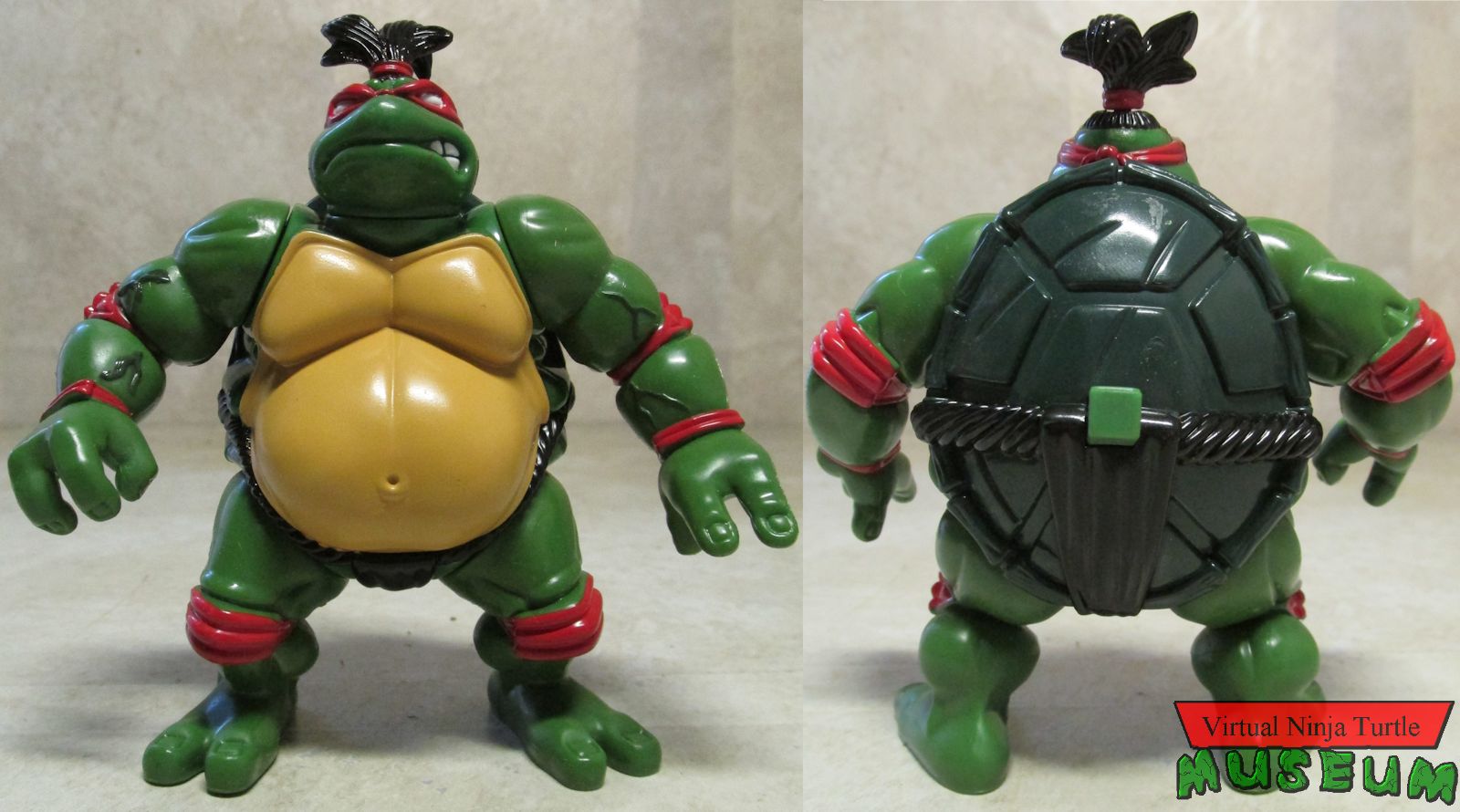 Sumo Raphael front and back