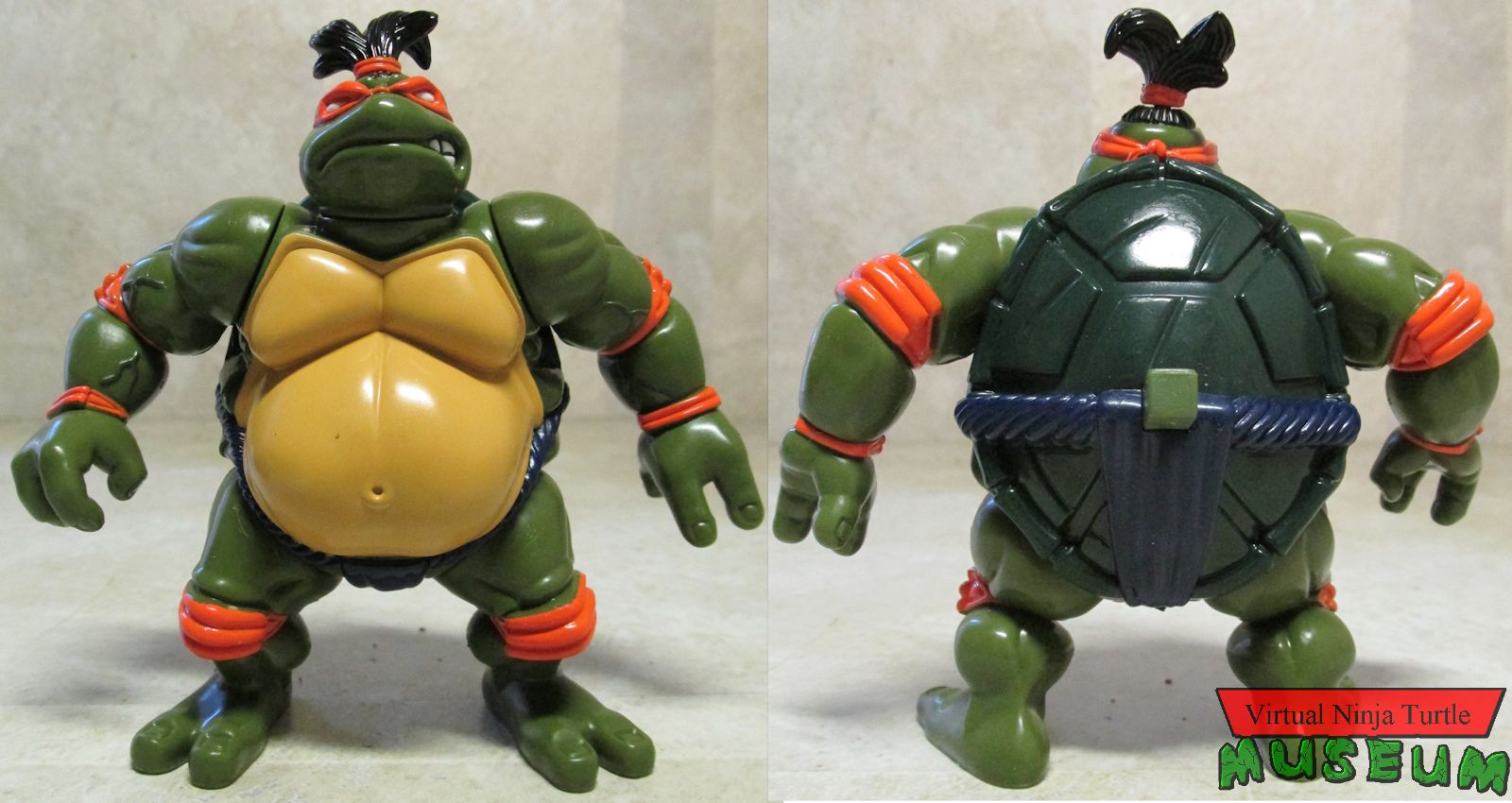 Sumo Michaelangelo front and back