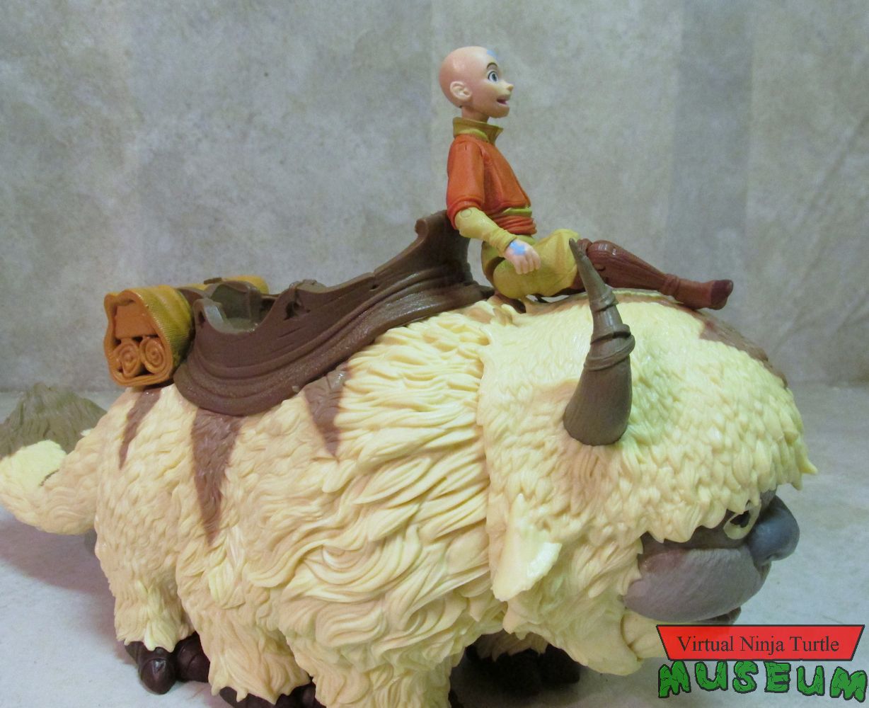 Aang riding Appa 2