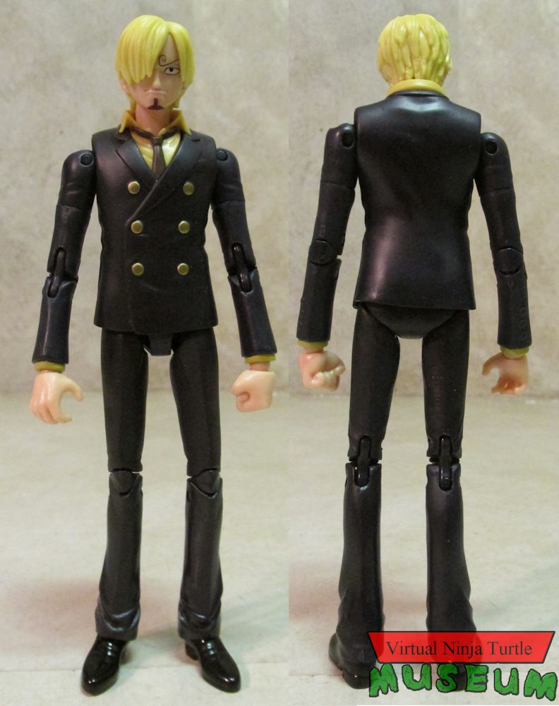 Sanji front and back