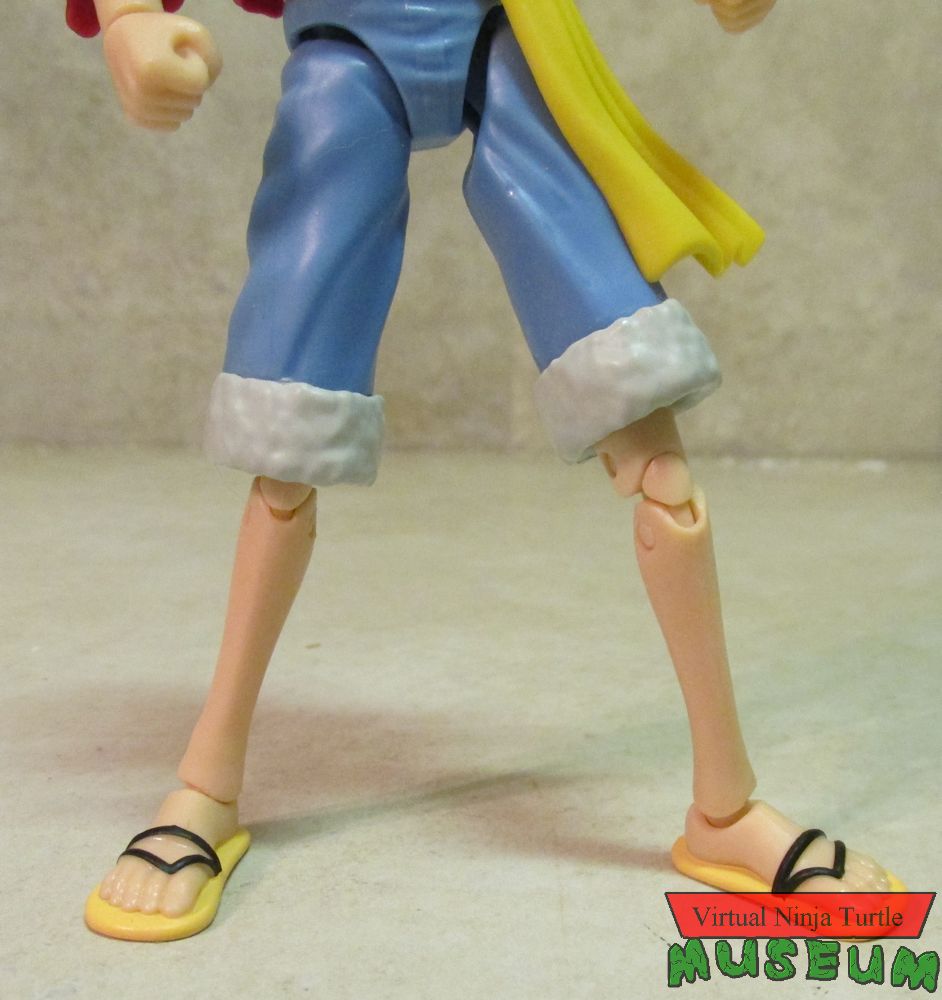 Luffy's legs
