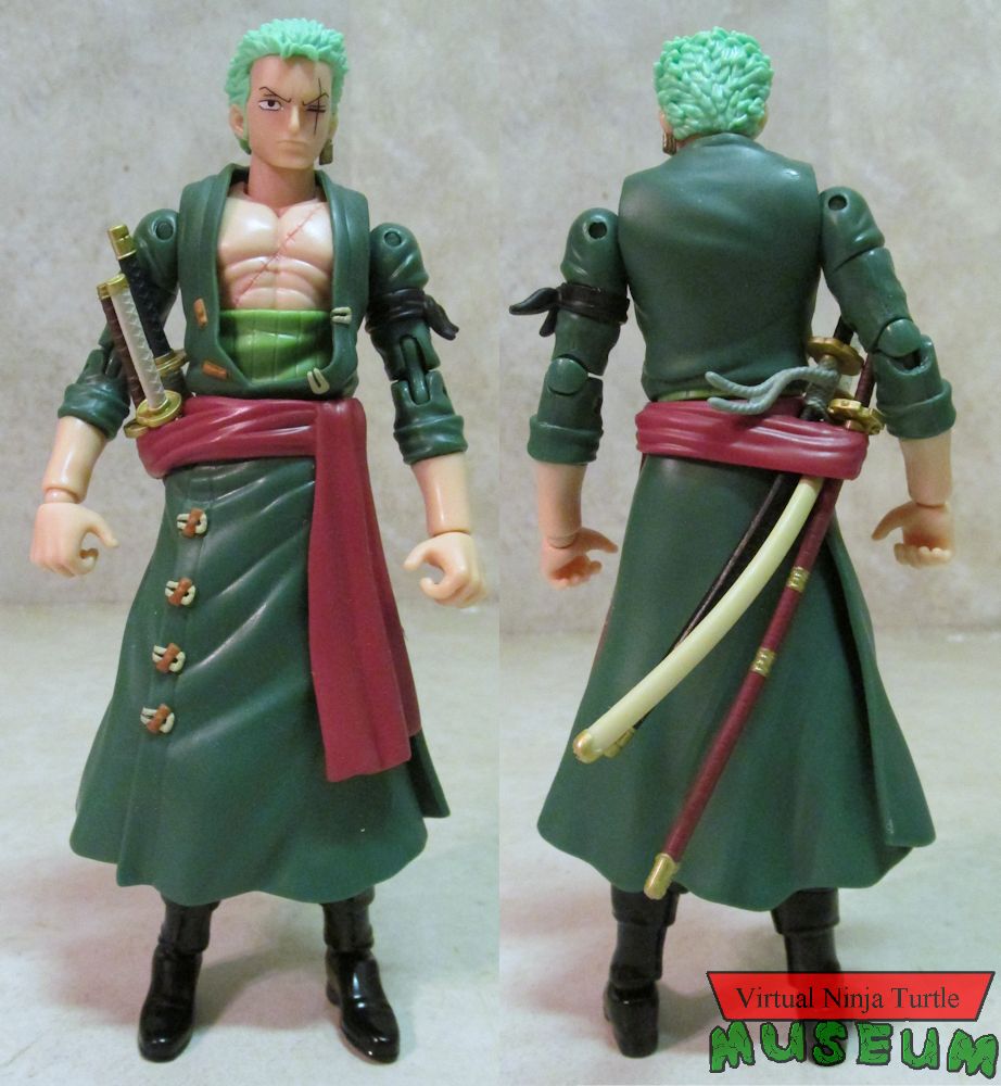 Roronoa Zoro front and back