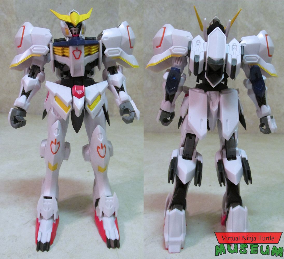 Gundam Barbatos front and back
