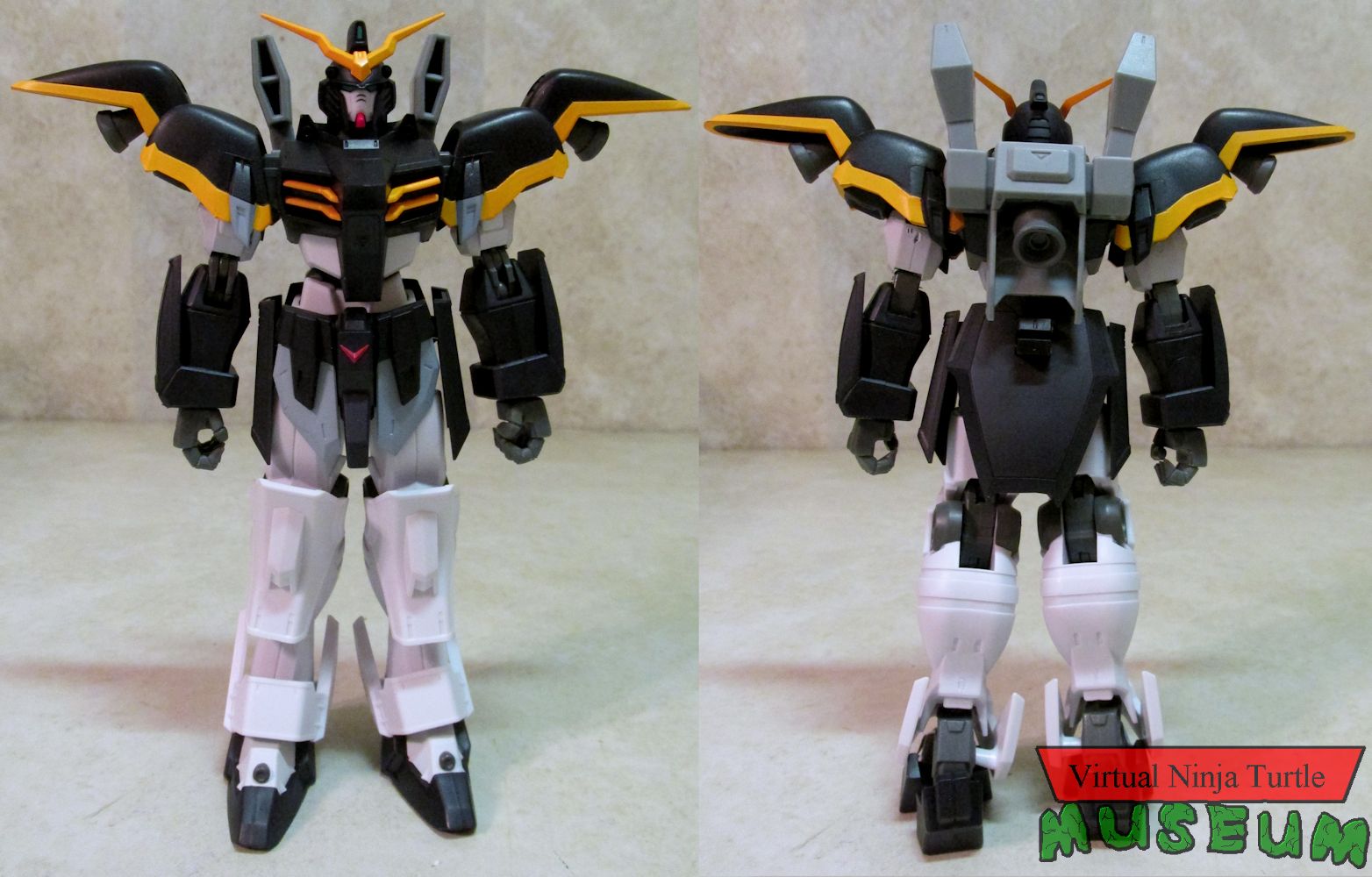 Deathscyth Gundam front and back
