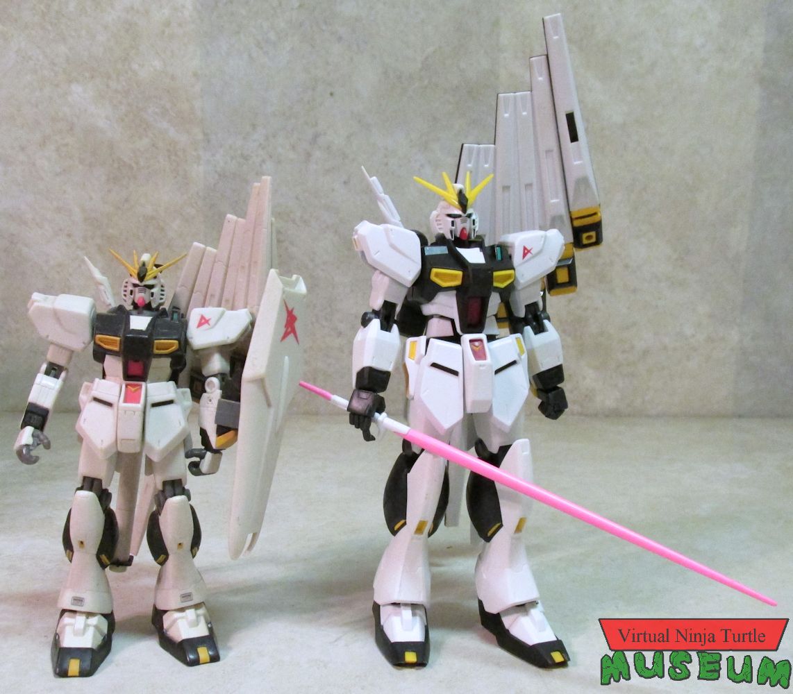 MSIA and Gundam Universe Nu Gundams