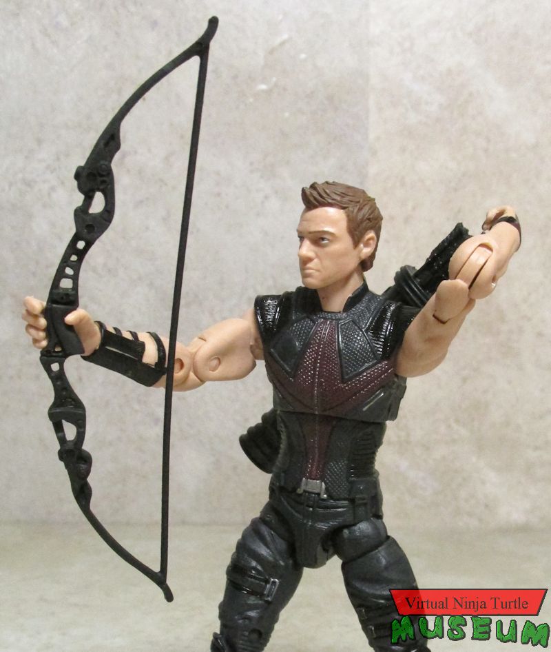 Hawkeye with bow