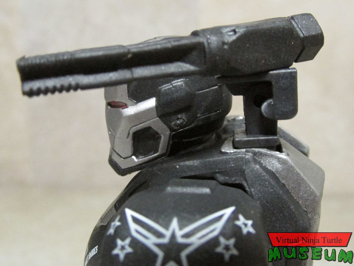 War Machine shoulder cannon side view