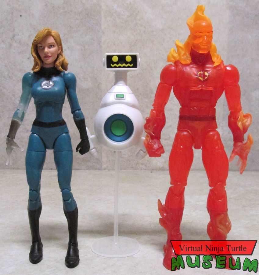 Invisible Woman and Human Torch