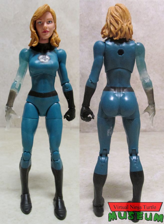 Invisible Woman front and back