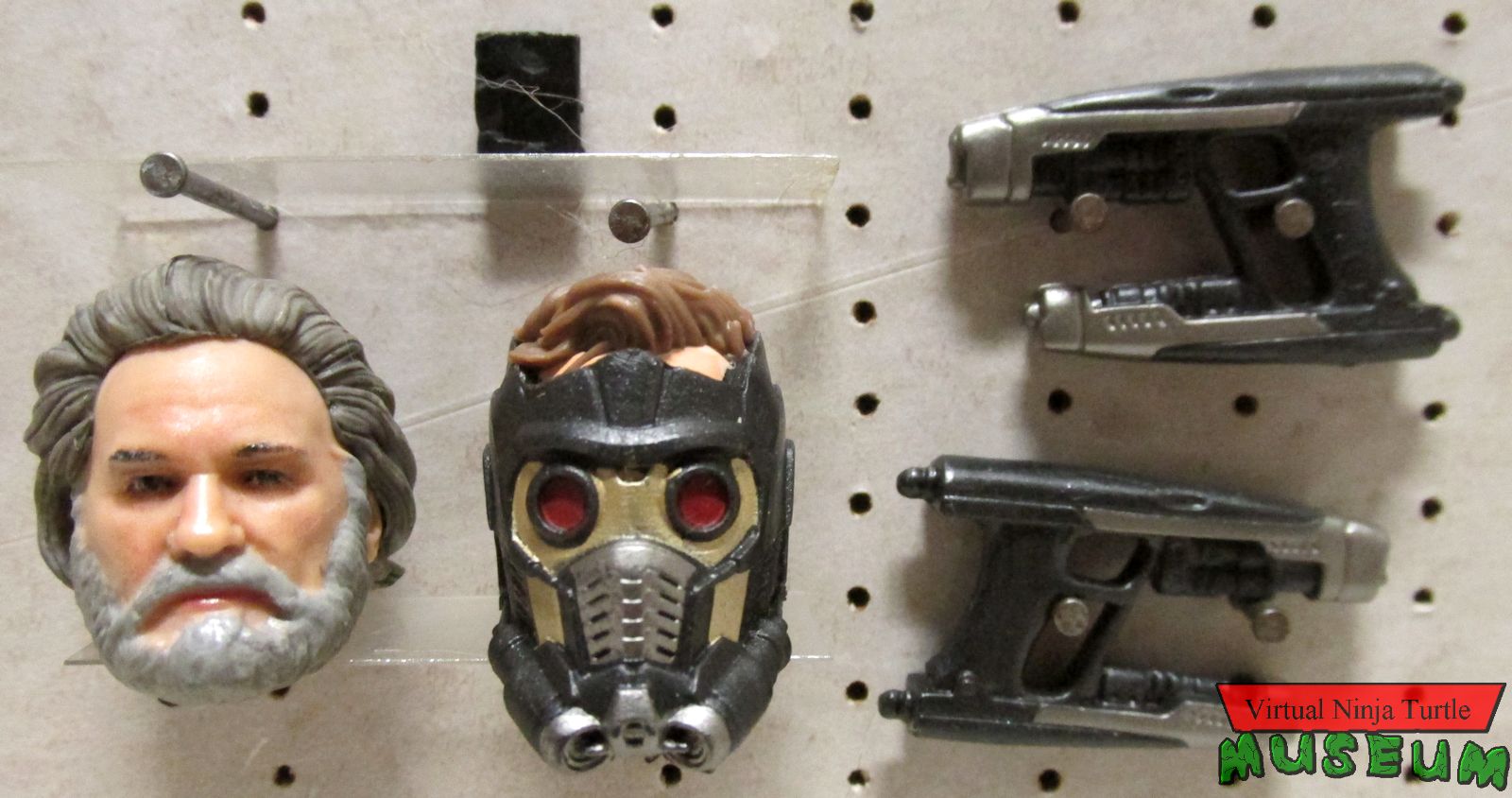Star Lord and Ego accessories