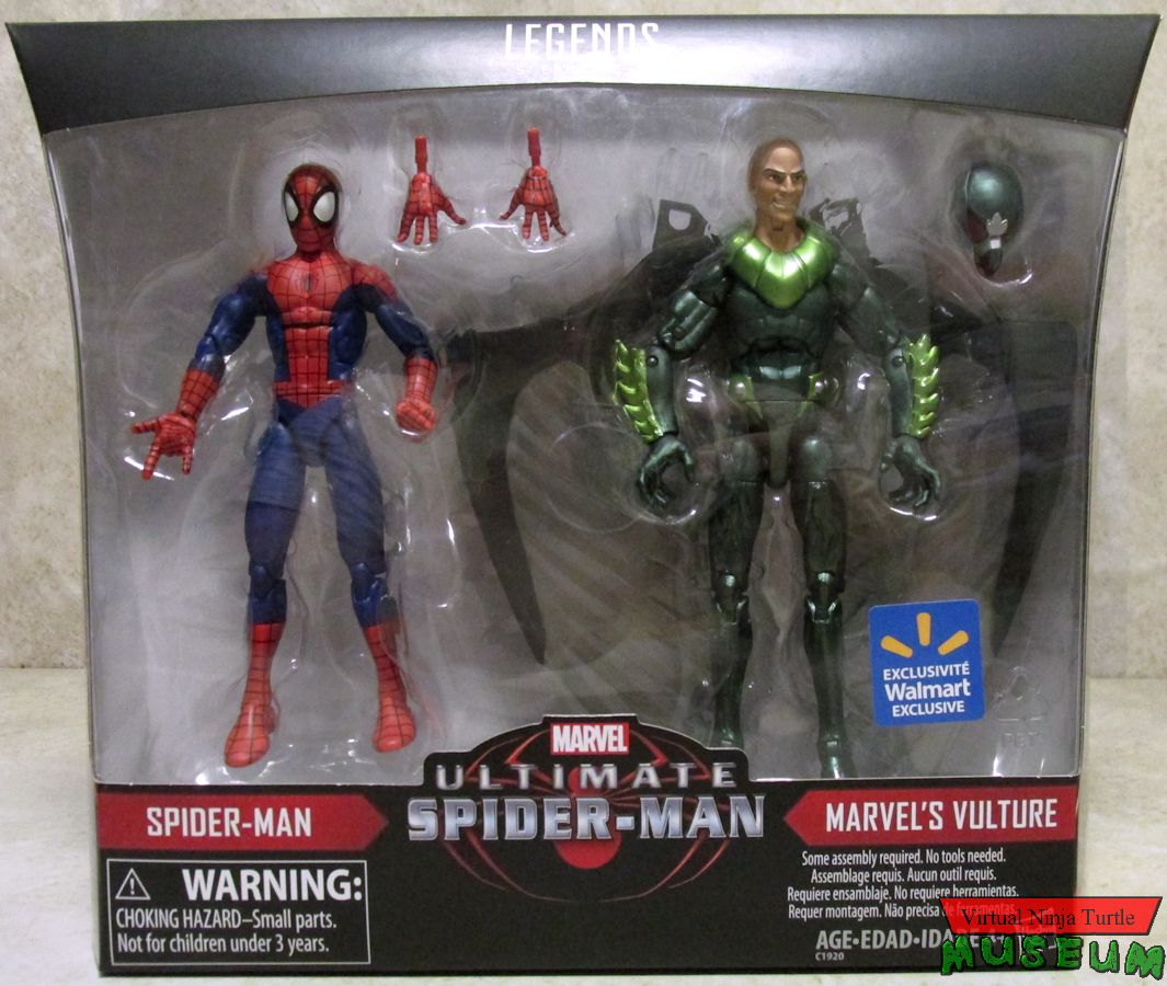 Ultimate Vulture and Spider-Man box front