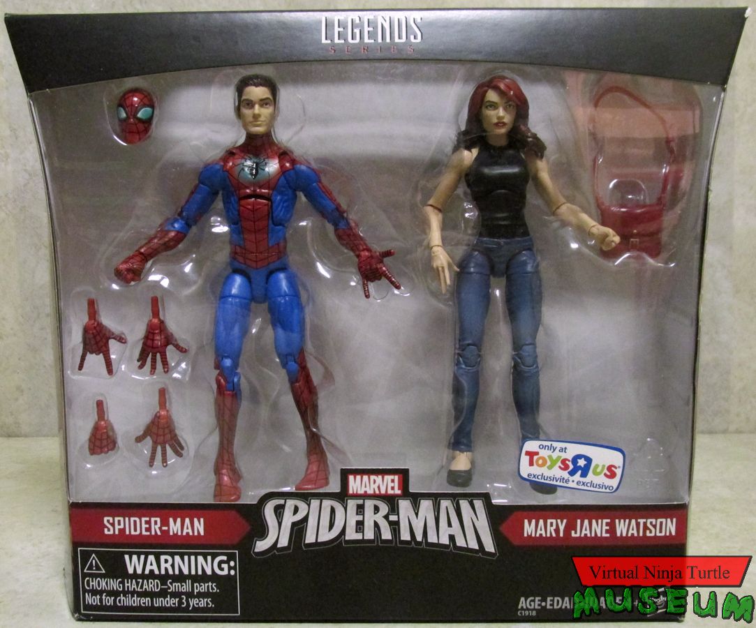 Spider-Man and Mary Jane package front