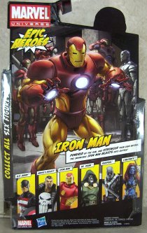 Iron Man card back