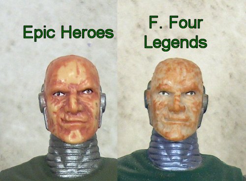 Dr. Doom face comparison