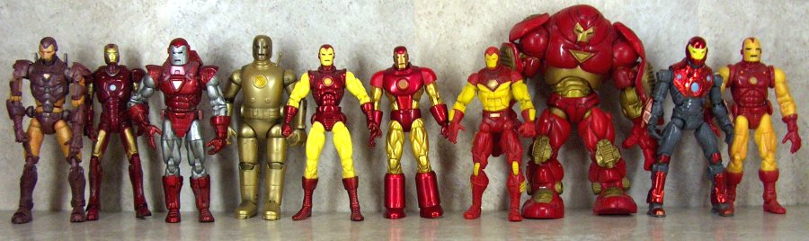 Iron Man figures