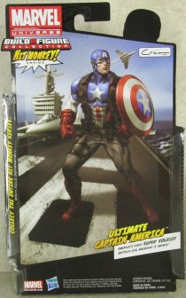 Ultimate Captain America card back