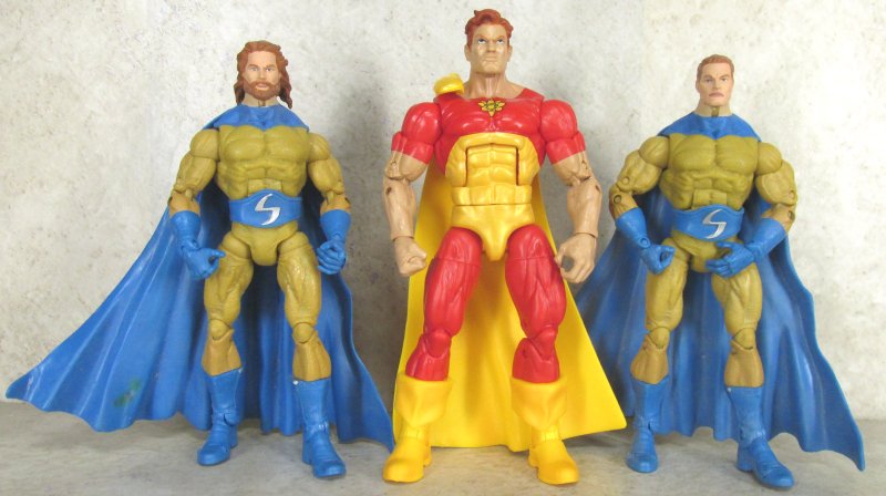Hyperion and Sentry figures