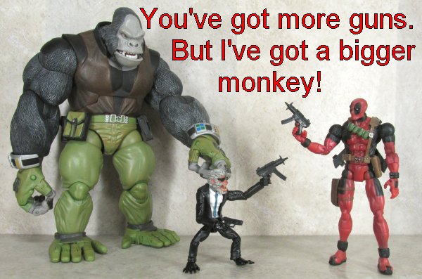Hit Monkey vs Deadpool 2