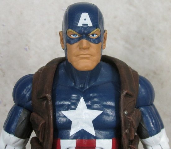 Ultimate Captain America close up