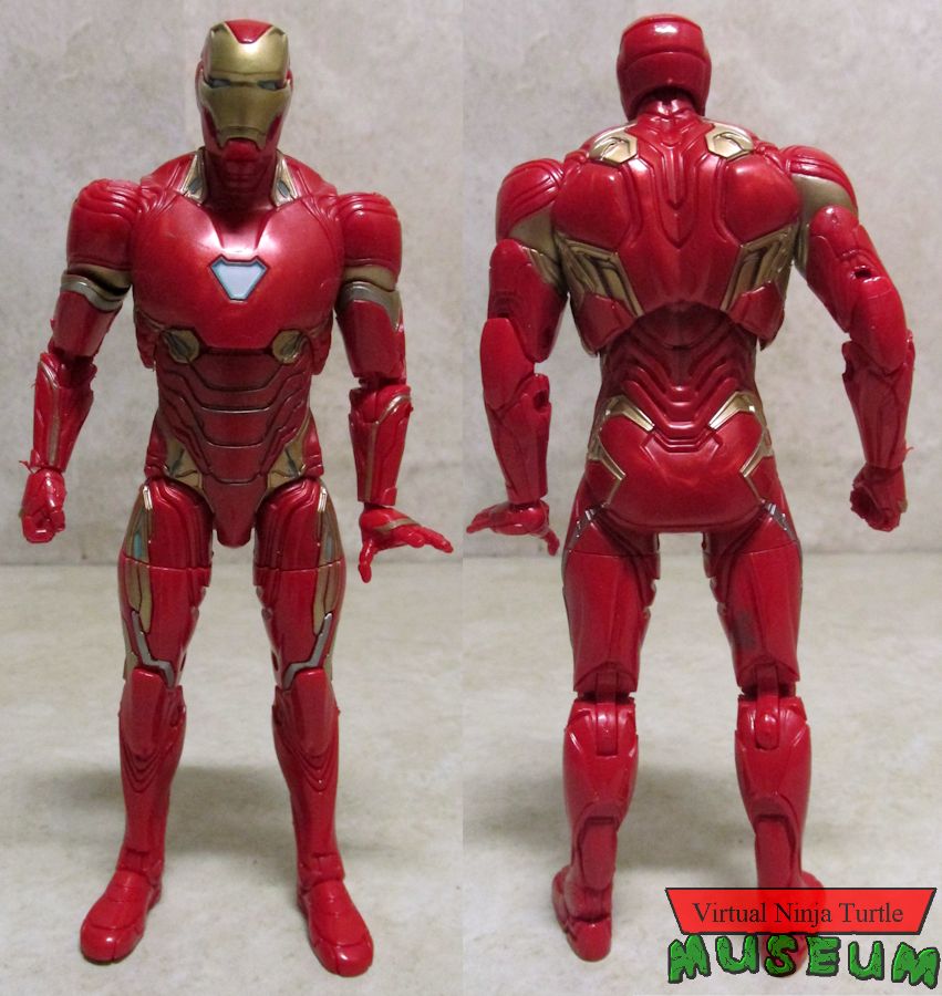 Infinity War Iron Man front and back