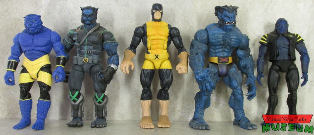 various Beast figures