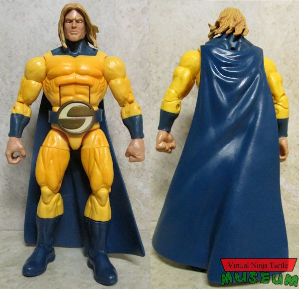 Sentry front and back